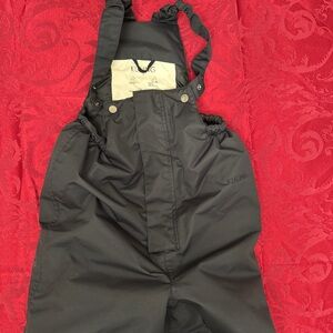 Kuling Black Waterproof Snow bib